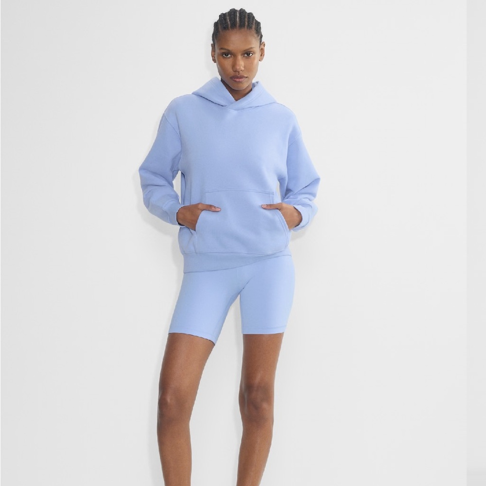 Aritzia Butter Cheeky Hi-Rise 7”Bike Shorts Dayflower Blue